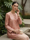 BAJU KURUNG PAHANG MODEN KAIA (DUSTY PINK)